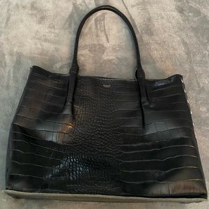 Hammitt Black Croc Tote